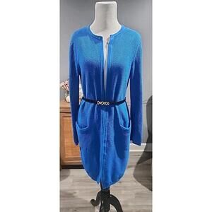 Boden Blue Cardigan Size Small Cotton Pre-owned Good Condition